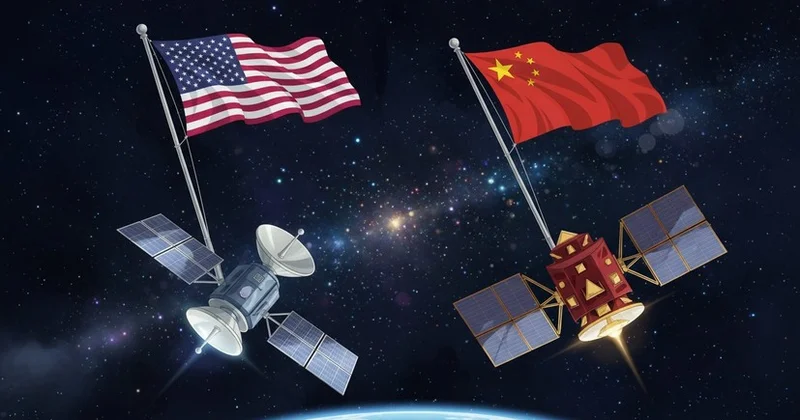 ABŞ və Çin kosmik gəmiləri təhlükəli manevrlər həyata keçirir