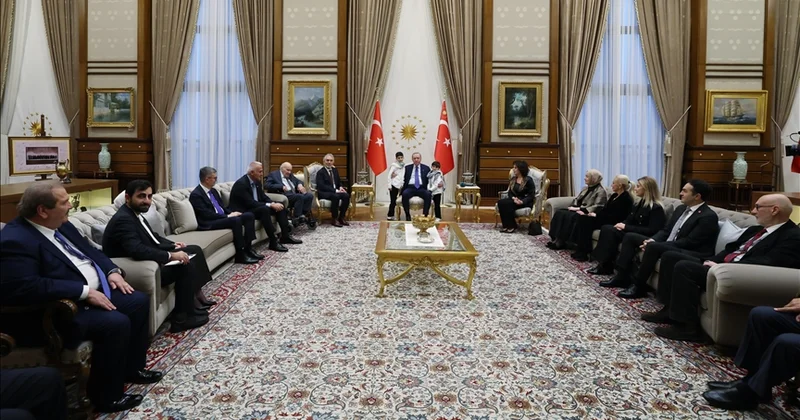 Ərdoğan Prezident Mükafatı qaliblərini qəbul edib