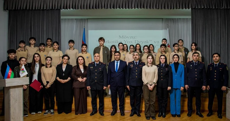 Polis Xətai və Nərimanov rayonlarında yerləşən təhsil müəssisələrində maarifləndirmə tədbirləri keçirib