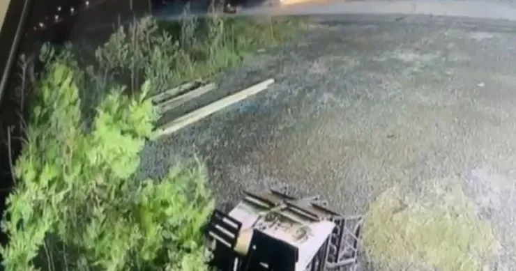 Qusarda BMW ilə avtoş luq edən həbs olundu VİDEO