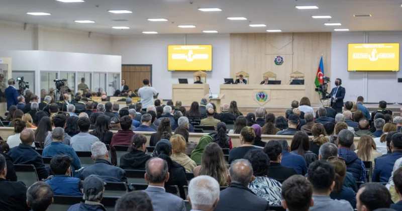 Ermənistan vətəndaşlarının məhkəməsi təqsirləndirilən şəxslərin son söz çıxışları ilə davam etdirilir