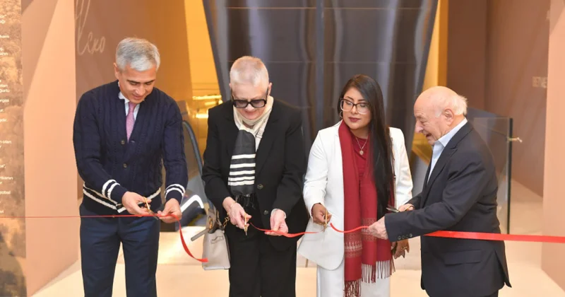 Heydər Əliyev Mərkəzində And və Qafqaz dağları arasında təxəyyül dünyası” sərgisinin açılışı olub