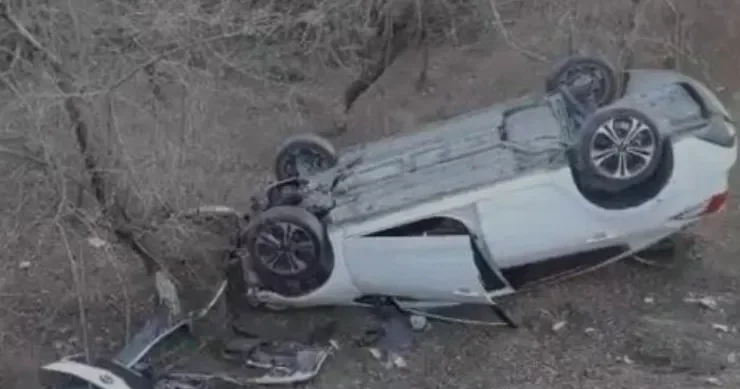 İsmayıllıda avtomobil aşdı, yaralılar var