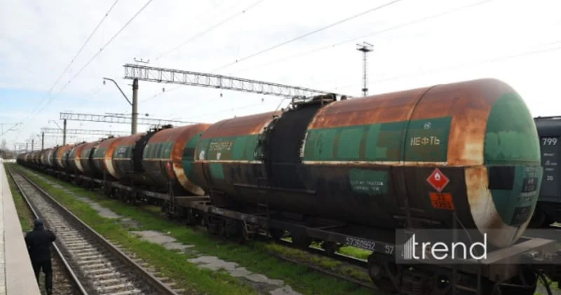 Azərbaycan benzinini daşıyan 22 vaqon KONKRET