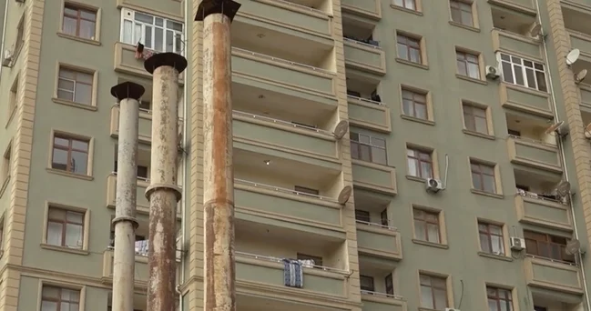 Məzun evi ndə doqquz aydır istilik yoxdur: Vedrədə su qızdırırıq
