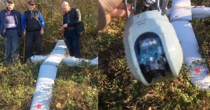 Rusiya kəşfiyyat PUA sı Türkiyədə qəzaya uğrayıb