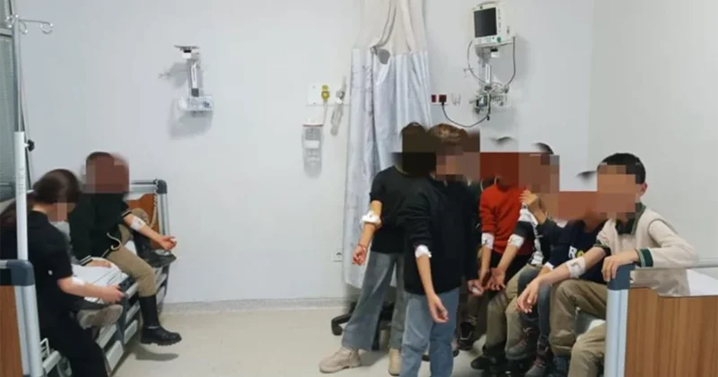 Türkiyədə zəhərlənmə 23 şagird xəstəxanalıq oldu