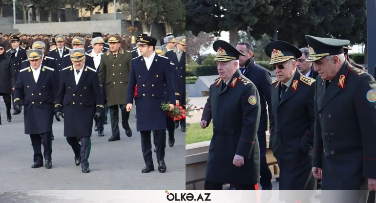 Fövqəladə Hallar Nazirliyi və Baş Prokurorluq Şəhidlər Xiyabanında FOTO