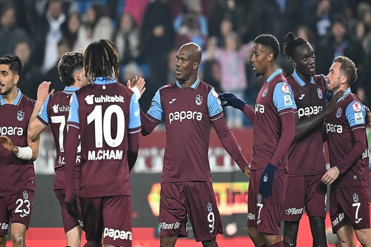 Trabzonspor 3 xalı 4 qolla qazanıb