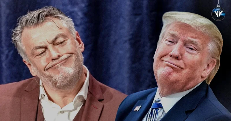 Məşhur aktyor Trampın ağzını əydi VİDEO