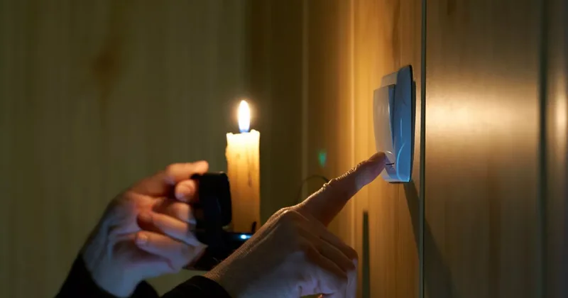 В большинстве районов Киева нет электричества