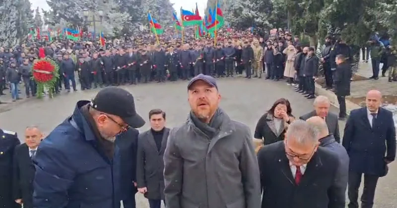 Билал Эрдоган посетил Аллею шехидов в Гяндже Minval Politika