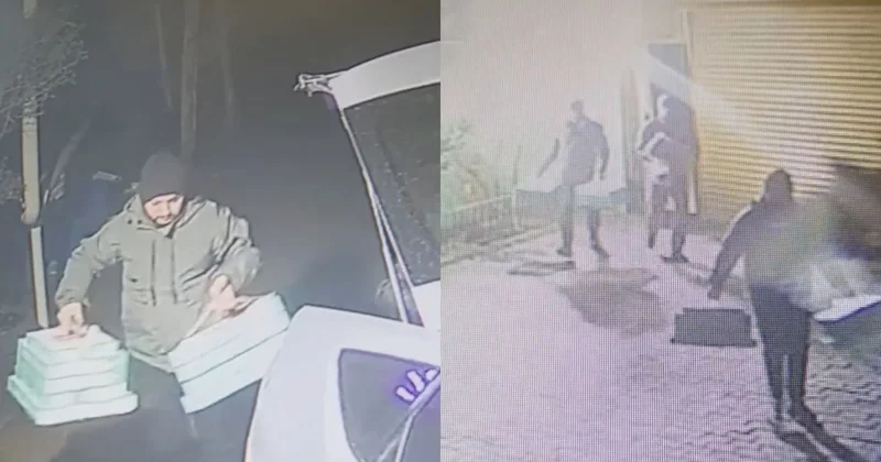 Azərbaycanda gənc kuryerlərdən təqdirəlayiq addım VİDEO