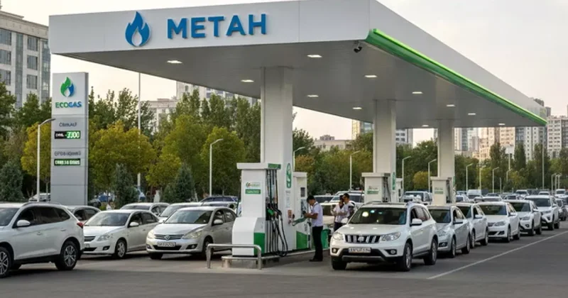 В Узбекистане вновь ограничена работа метановых заправок
