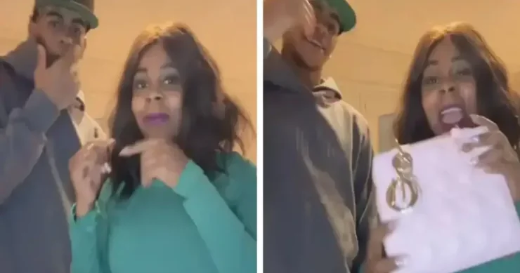 Lamin Yamaldan anasına dəbdəbəli ad günü hədiyyəsi