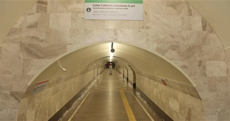 Пешеходный тоннель строится между станциями 28 Мая и Джафар Джаббарлы