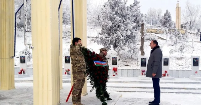 Daşkəsəndə 20 Yanvar Ümumxalq Hüzn Günü ehtiramla qeyd olundu FOTOLAR