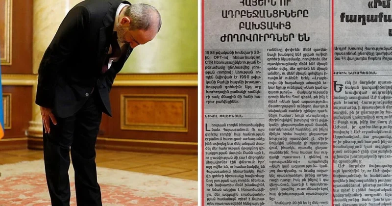 20 Yanvarda Bakıda qətlə yetirilənlərin ruhları qarşısında baş əyirəm Paşinyan VİDEO FOTO