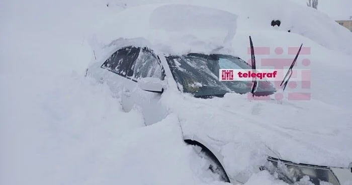Hadruta 1 metrə yaxın qar yağdı