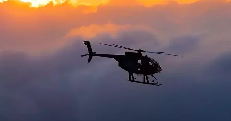 3 nəfəri daşıyan helikopter yoxa çıxdı Əməliyyatı başlayıb