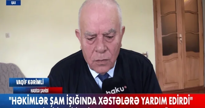 Üstlərindən tanklarla keçdilər 20 Yanvar faciəsinin şahidi yaşadığı dəhşəti danışdı