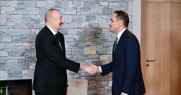 Prezident Qətərin Baş naziri ilə görüşüb