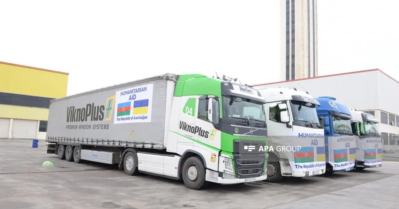 Азербайджан отправил в Украину очередную партию гумпомощи ФОТО