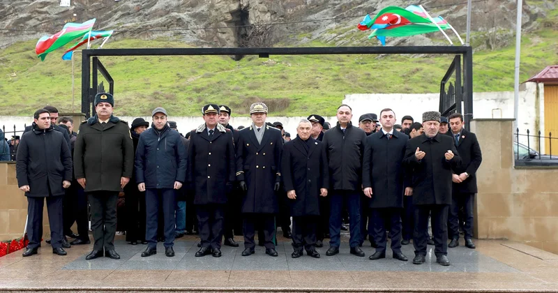 20 Yanvar şəhidləri Sabunçuda da yad edildi Fotolar