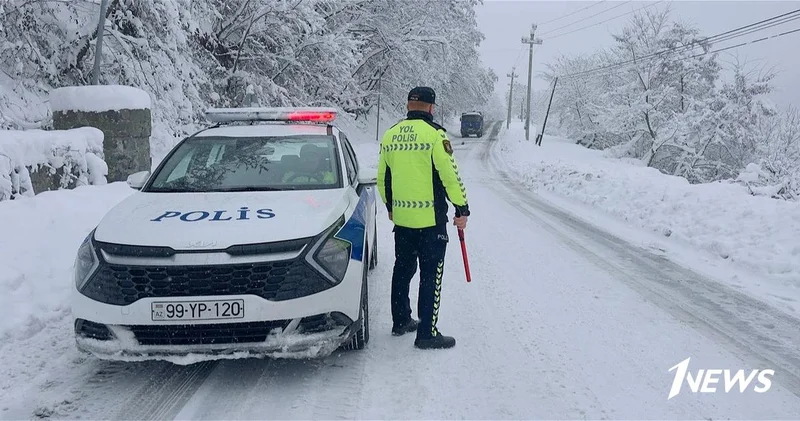 Дорожная полиция предупреждает об опасности на заснеженных дорогах