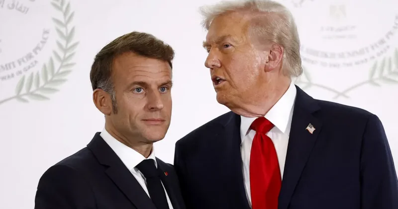 Makron Trampın təşəbbüsünü dəstəkləmir