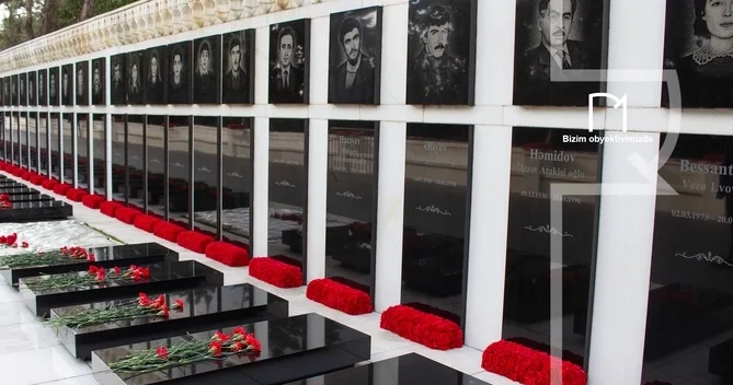 Ceyhun Bayramov və Teymur Musayev 20 Yanvar şəhidlərinin xatirəsini anıblar