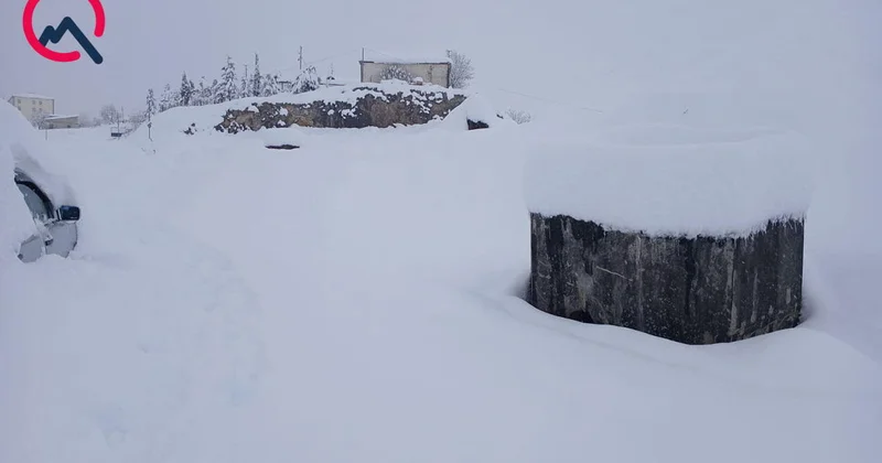 В Гадруте выпало 80 см снега ФОТО