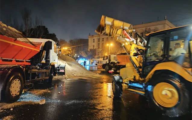 BŞİH in kommunal strukturları gücləndirilmiş rejimdə Fotolar