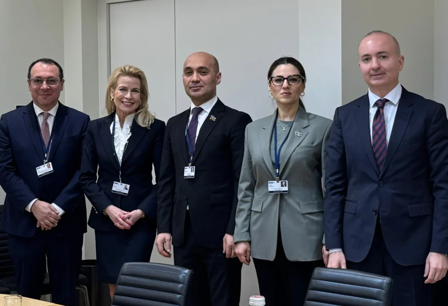 Azərbaycanın parlament nümayəndə heyəti ATƏT PA prezidenti ilə görüşüb