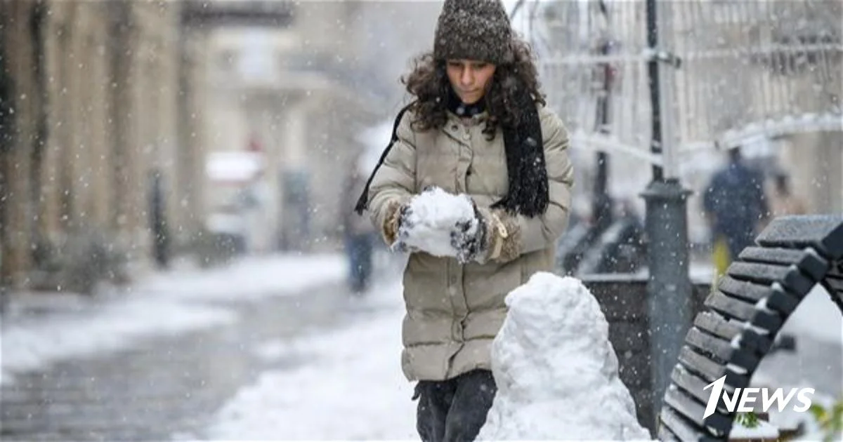 Температура воздуха в Баку даже в дневные часы будет ниже 0°C