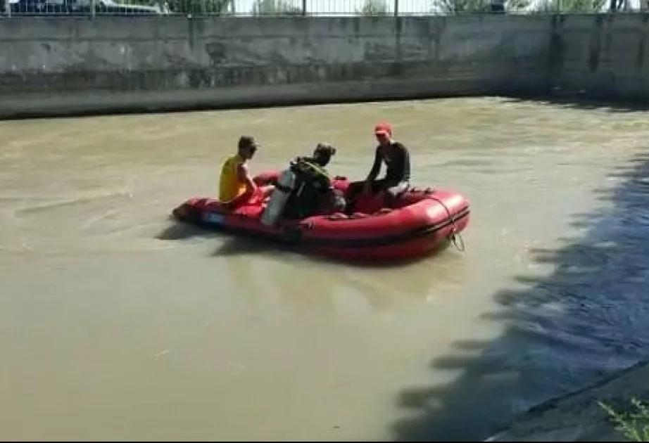 FHN: Mingəçevir su anbarında batan şəxslərin axtarışı davam etdirillir