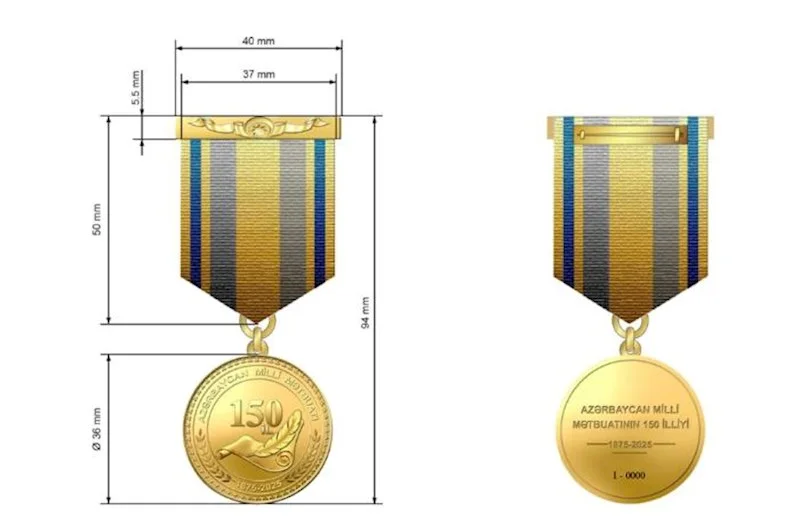 Azərbaycanda yeni medal təsis edildi Fərman