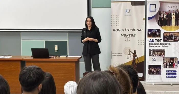 Gənclərə Konstitusiya dərsi keçilib