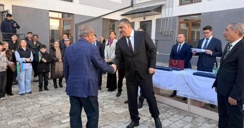 Xocavəndə köçən keçmiş məcburi köçkünlərə evlərinin açarları təqdim olunub YENİLƏNİB 2