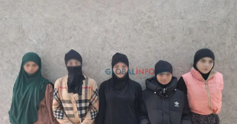Bakıda mağazaya basqın edən qadınlar saxlanıldılar FOTO