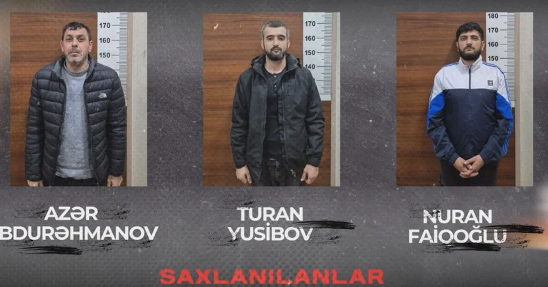 Bakıda əməliyyat Saxlanılanlar var (VİDEO)