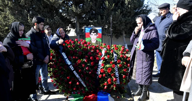 İtkin şəhid Rafiq Hüseynov Lokbatan Şəhidlər xiyabanında dəfn olunub