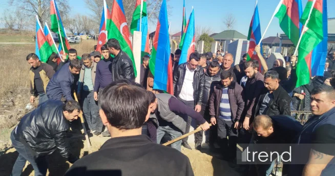 Şəhid Hidayət Vəliyev 33 il sonra dəfn edildi FOTO