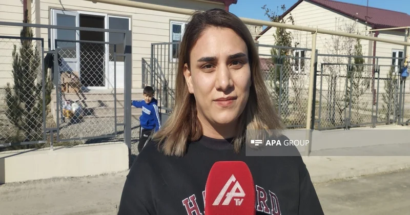 Xocavənd sakini: Görmədiyim kəndimizə iki övladımla qayıtdım