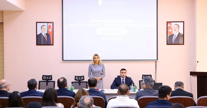 Baş Prokurorluqda media nümayəndələri üçün treninq keçirilib FOTOLAR