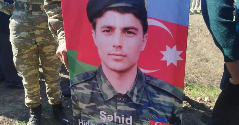 Murovdağ silsiləsində itkin düşən şəhid Hidayət Vəliyev Bərdədə torpağa tapşırılıb