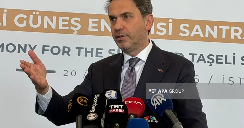 Türkiyəli nazir Azərbaycanla enerji sahəsində əməkdaşlığın əhəmiyyətindən danışıb
