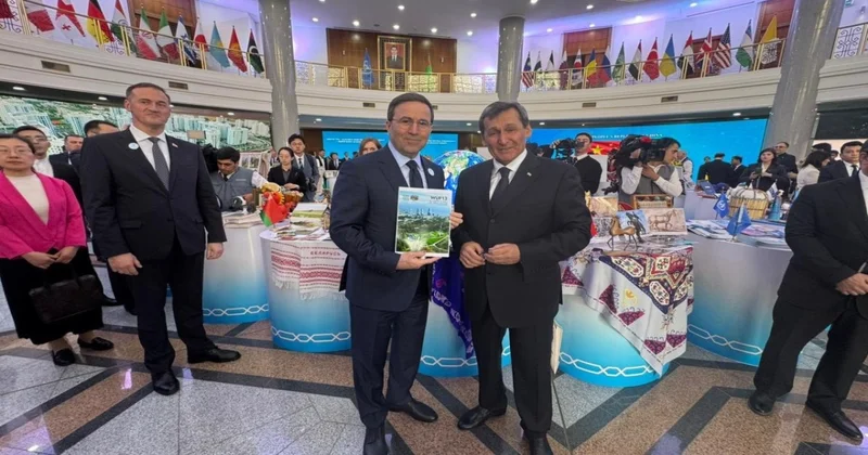 Azərbaycan Səfirliyi Türkmənistanda keçirilən “Diplomatiya Günü” beynəlxalq sərgisində iştirak edib
