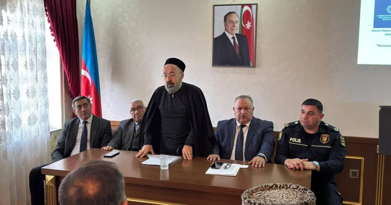 Gəncədə Ramazan ayının mənəvi dəyərlərindən danışılıb