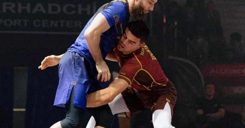 Азербайджанские бойцы взяли золото на чемпионате Евразии по грэпплингу ФОТО